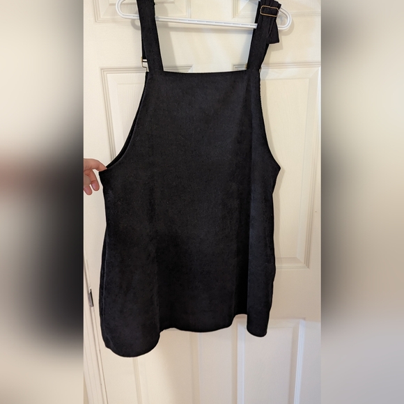 Black Corduroy Overall Jumper - Picture 4 of 4